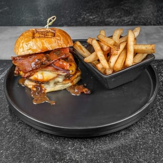 Bacon Caramel Burger