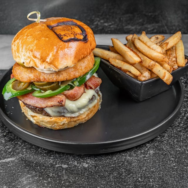 Bacon Jalapeno Burger.