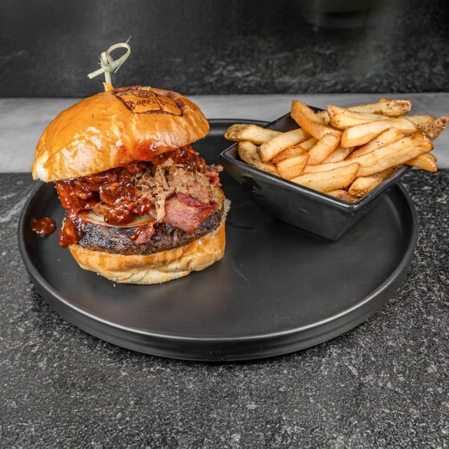 Bacon Brisket Burger.
