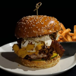 Bacon Caramel Burger